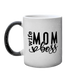 Чашка для Мами, хамелеон з блискітками з принтом - Wife MOM boss (Дружина Мама Босс) 1.1.65 фото 2