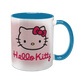 Чашка хелло китти, блакитна з принтом - Hello Kitty 5.38-F фото