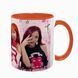Чашка BLACKPINK, оранжевая с принтом - k-pop 5.0.3.18 фото