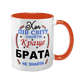 Чашка для Брата, оранжевая с принтом - Хоть пол света обойти, лучше Брата не найти 1.12.18-F фото