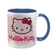 Чашка хелло китти, синя з принтом - Hello Kitty 5.38-F фото