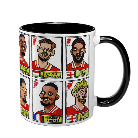 Чашка Ліверпуль, чорна з принтом - Liverpool FC 5.57 фото