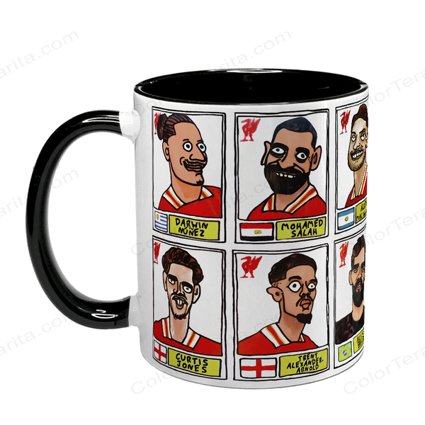 Чашка Ліверпуль, чорна з принтом - Liverpool FC 5.57 фото