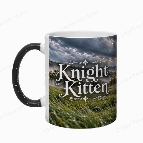 Кружка хамелеон блестки: Knight Kitten v3 5.71 фото