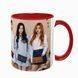 Чашка BLACKPINK, красная с принтом - k-pop 5.0.3.16 фото
