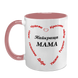 Чашка для Мами, рожева з принтом: Мама в серці 1.1.12-F фото 2