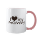 Чашка рожева з принтом - I love my mommy 1.1.30 фото