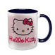 Чашка хелло китти, темно-синя з принтом - Hello Kitty 5.38-F фото
