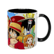 Чашка аниме, черная с принтом - Ван Пис (One Piece) 5.0.2.23 фото