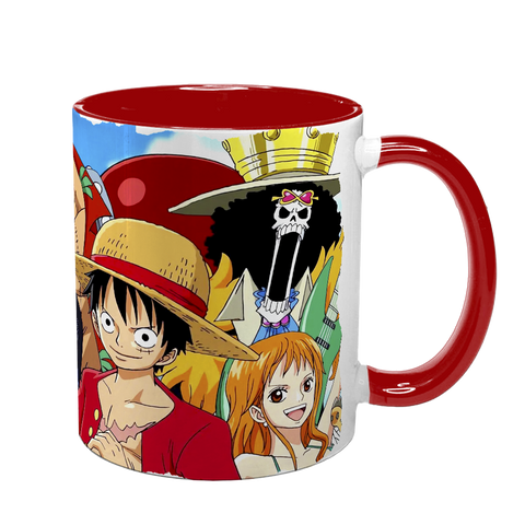 Чашка аніме, червона з принтом - Ван Піс ( One Piece ) 5.0.2.23 фото