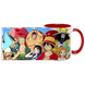 Чашка аниме, красная с принтом - Ван Пис (One Piece) 5.0.2.23 фото 3