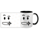 Чашка Roblox, чорна з принтом - Обличчя Roblox 4 5.0.5.5 фото 3
