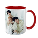 Чашка Stray Kids, красная с принтом - k-pop 5.0.3.3 фото