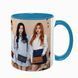Чашка BLACKPINK, голубая с принтом - k-pop 5.0.3.16 фото