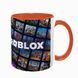 Чашка Роблокс, помаранчева з принтом - roblox logo 5.0.5.17 фото