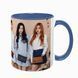 Чашка BLACKPINK, синяя с принтом - k-pop 5.0.3.16 фото