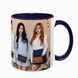 Чашка BLACKPINK, темно-синяя с принтом - k-pop 5.0.3.16 фото