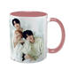 Чашка Stray Kids, розовая с принтом - k-pop 5.0.3.3 фото