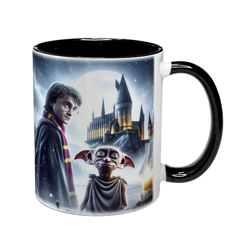 Чашка чорна з принтом - Harry Potter 5.0.1.3 фото
