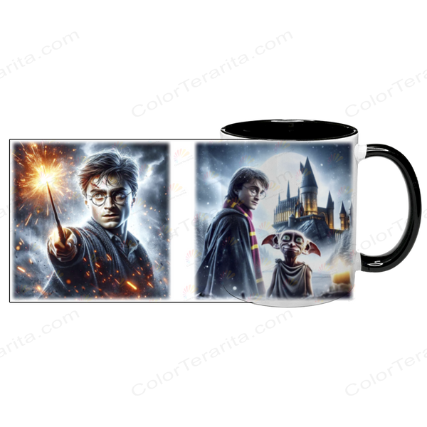 Чашка чорна з принтом - Harry Potter 5.0.1.3 фото