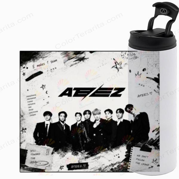 Термокружка ATEEZ, біла 600мл FULL: ATEEZ 5.0.3.13-600TW-FULL фото