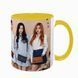 Чашка BLACKPINK, желтая с принтом - k-pop 5.0.3.16 фото