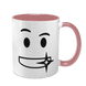Чашка Roblox, рожева з принтом - Обличчя Roblox 4 5.0.5.5 фото