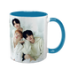 Чашка Stray Kids, голубая с принтом - k-pop 5.0.3.3 фото