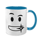 Чашка Roblox, блакитна з принтом - Обличчя Roblox 4 5.0.5.5 фото
