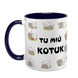 Чашка темно-синя з принтом для Коханого: Ти мій котик 2.2.9 фото 2