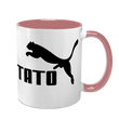Чашка для Батька, рожева з принтом: TATO (з пумою) 1.2.11 фото