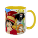 Чашка аниме, желтая с принтом - Ван Пис (One Piece) 5.0.2.23 фото