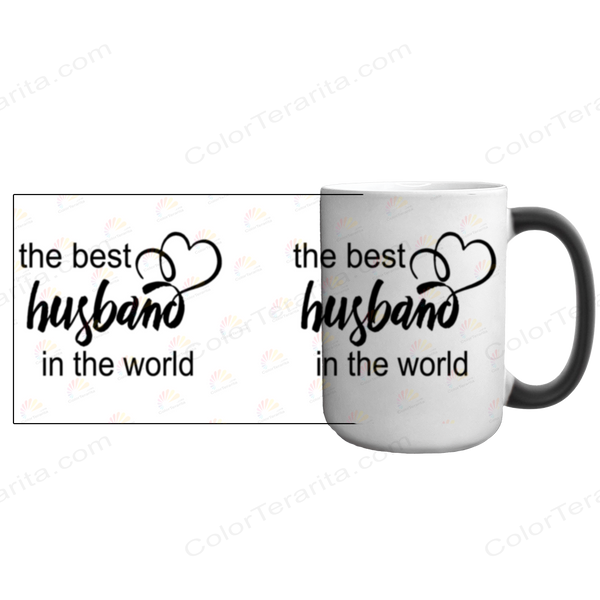 Чашка для Чоловіка, хамелеон 420мл: Best Husband 1.4.39-F фото