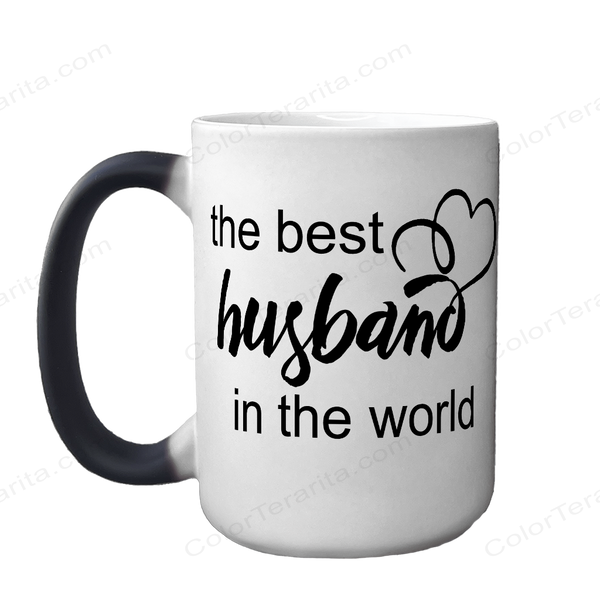Чашка для Чоловіка, хамелеон 420мл: Best Husband 1.4.39-F фото