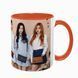 Чашка BLACKPINK, оранжевая с принтом - k-pop 5.0.3.16 фото