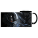 Чашка чорна з принтом - Чужий ( Alien ) 5.35 фото 3
