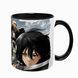 Чашка аніме, чорна з принтом - Корпус розвідників - Атака Титанів ( Attack on Titan ) 5.0.2.19 фото 1