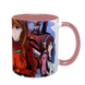 Чашка аніме, рожева з принтом - Евангелион ( Evangelion ) 5.0.2.3 фото