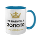 Чашка для Бабусі, блакитна з принтом: Бабуся-золото 1.7.5-F фото