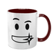 Чашка Roblox, бордова з принтом - Обличчя Roblox 4 5.0.5.5 фото
