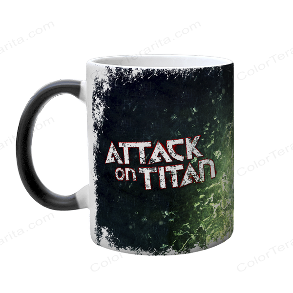 Чашка аніме, хамелеон з принтом - Леві Аккерман - Атака Титанів ( Attack on Titan ) 5.0.2.15 фото