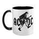 Чашка чорна з принтом - AC-DC 5.63 фото 2