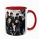 Чашка Stray Kids, красная с принтом - k-pop 5.0.3.1 фото