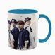 Чашка ATEEZ, голубая с принтом - k-pop 5.0.3.14 фото