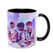 Чашка BTS, черная с принтом - k-pop 5.0.3.9 фото
