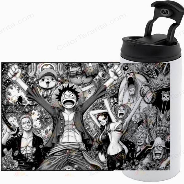 Термочашка аниме, белая 450мл FULL: Ван Пис (One Piece) 5.0.2.22-450TW-FULL фото