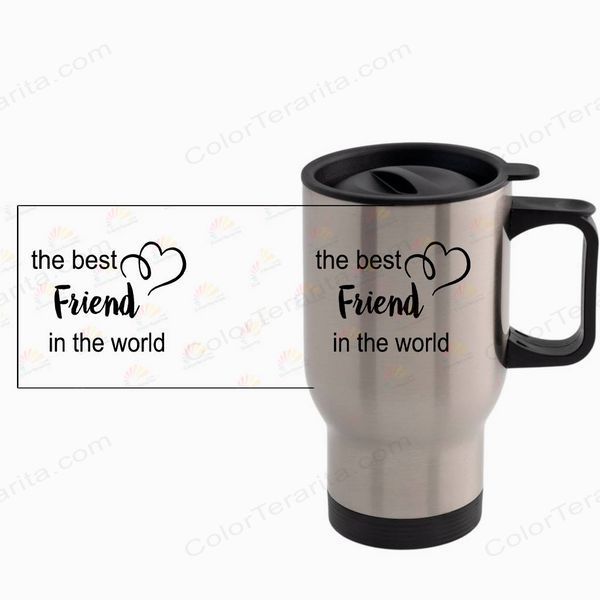 Термокружка для Друга, автомобільна метал: the best friend 1.22.9-TAutoM фото