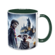 Чашка темно-зелена з принтом - Harry Potter 5.0.1.3 фото