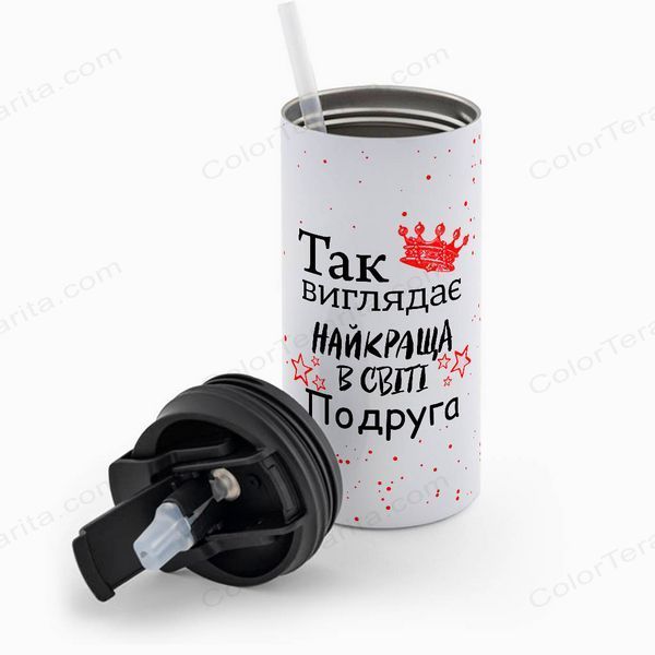 Термокружка Подруги, біла 450мл: Найкраща 1.21.4-450TW фото