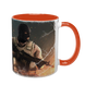 Чашка помаранчева з принтом - Strike: Global Offensive 5.18 фото